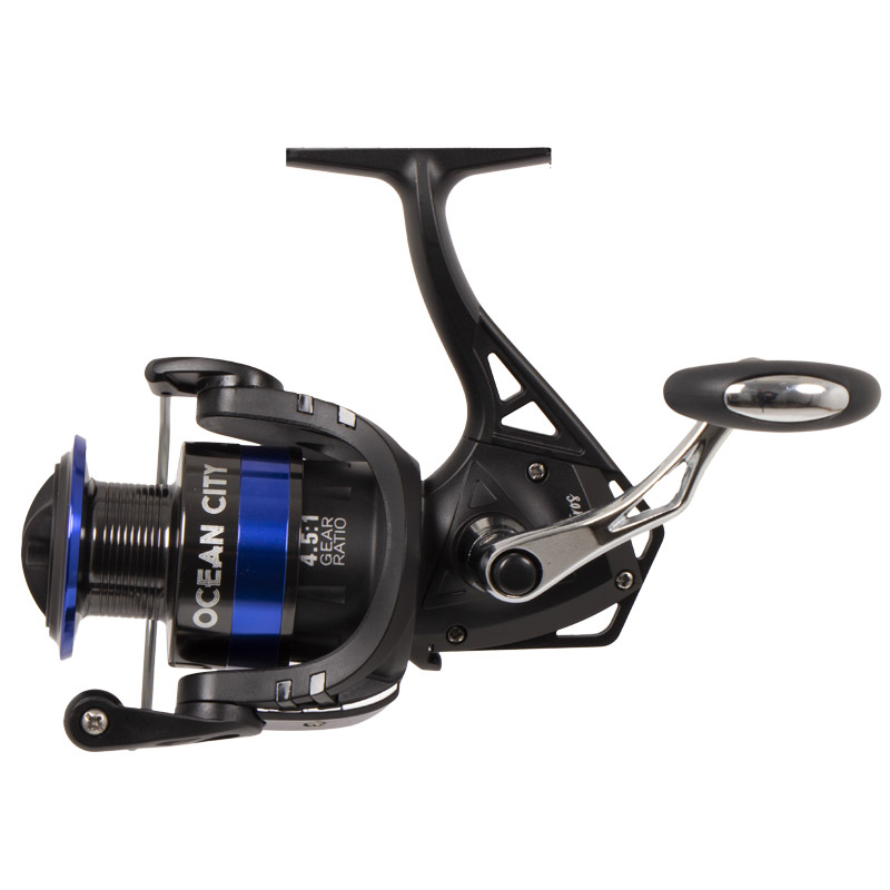 Side of the ALBATROS spinning reel with handle G2703