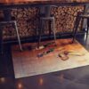 G8017-18- Tapis Canards-Ducks carpet