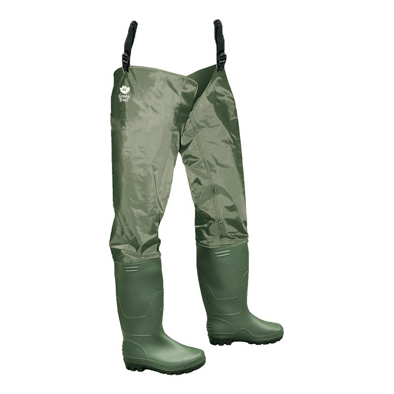 Hip waders with cleated sole - G1006