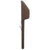 9553110-Étui avec haut semi-rigide pour canne et moulinet lancer léger, beige