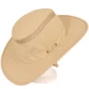 G1931 - Chapeau de pêche avec aération, beige, dos