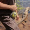 G1080 - STREAMFEATHER chest wader, details of the fabric