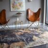 G8017-01 Tapis 5x7 dans la salle de séjour