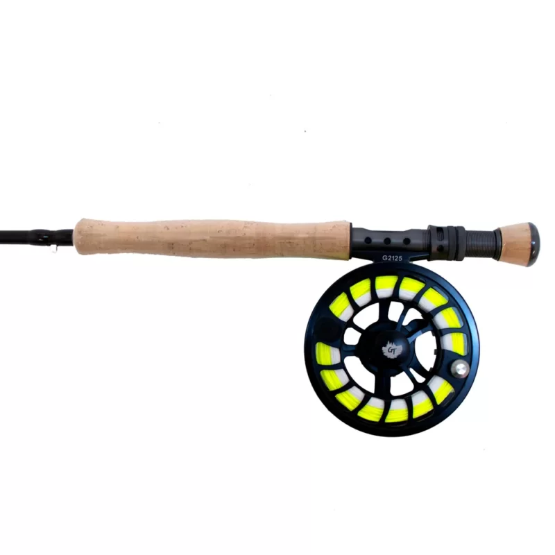 OSPREY PRIMAL fly fishing combo G2125, back of the reel