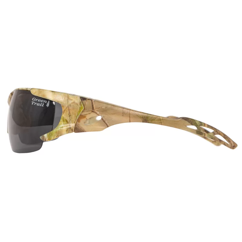 9889055 - Polarized camouflage sunglasses, side view