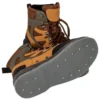 G1025 - Bottillons semelle feutre et crampons paire