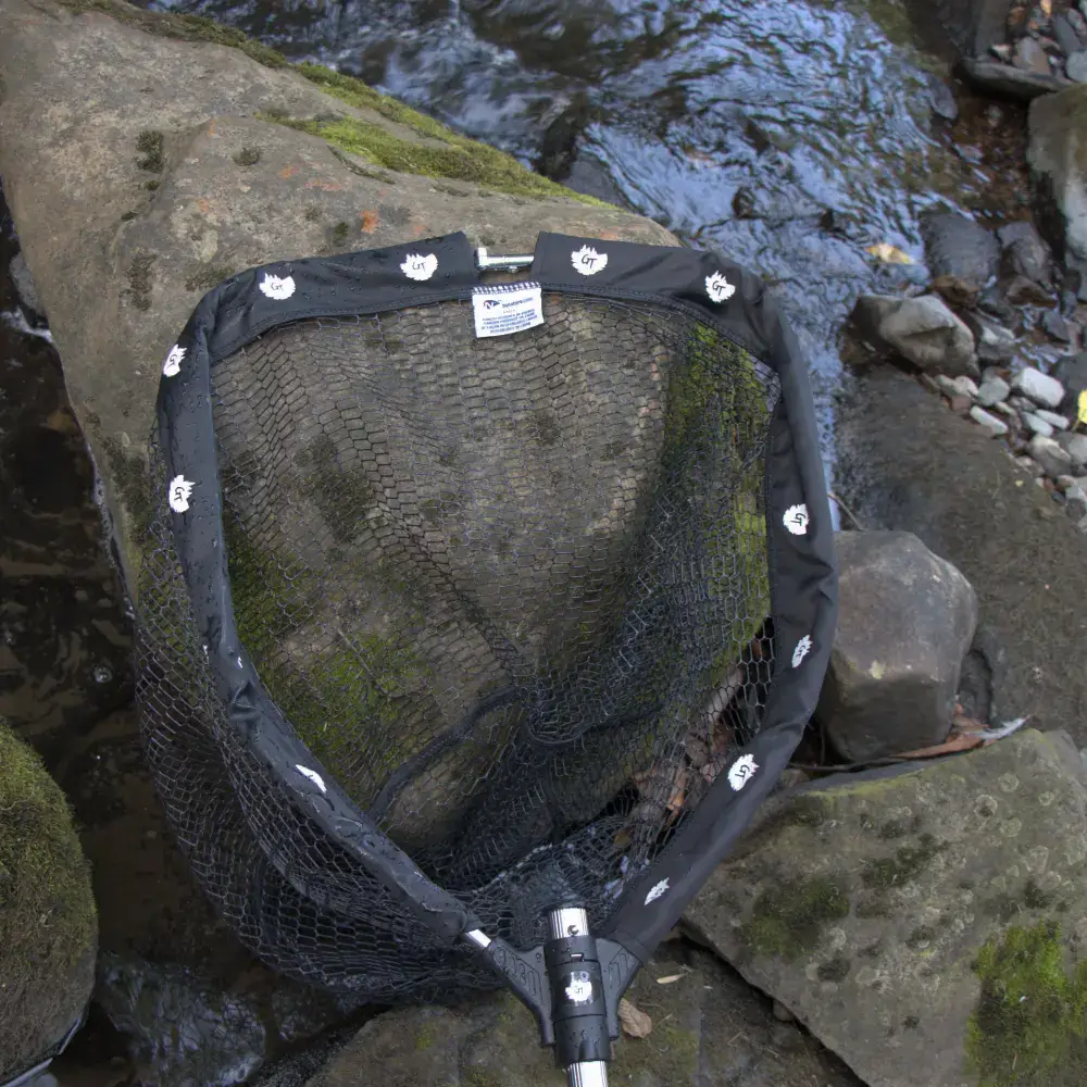 1set Fishing Net Kit, Aluminum Alloy Retractable Fish Landing Net With  Folding Bucket, Fishing Accessories