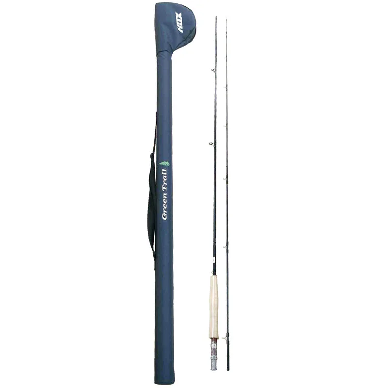 9643110-HDX 8'6" fly rod, 2-section rod and PVC tube included for rod and reel
