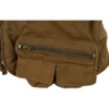 96604xx- Veste de pêche SURVIVOR, détail d'une poche avec fermeture éclair
