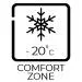 Comfort zone -20°C