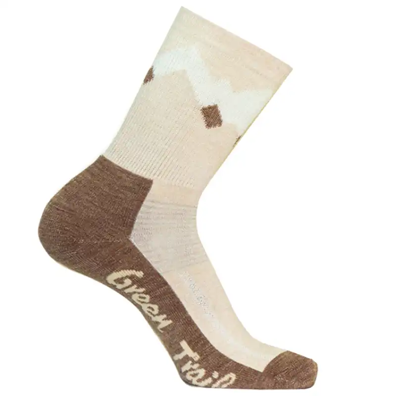 Merino wool socks, beige-G0930